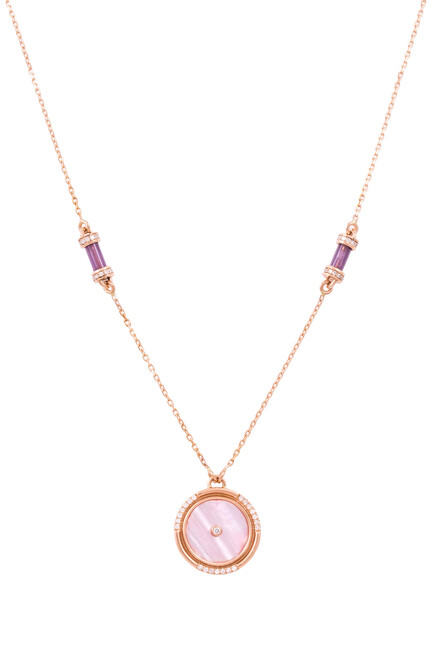Round Amulet Necklace